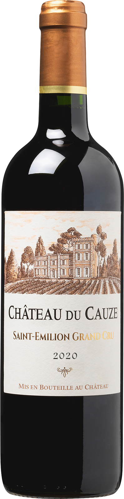 2020 Saint Emilion Grand Cru von Château DU CAUZE - Rotwein