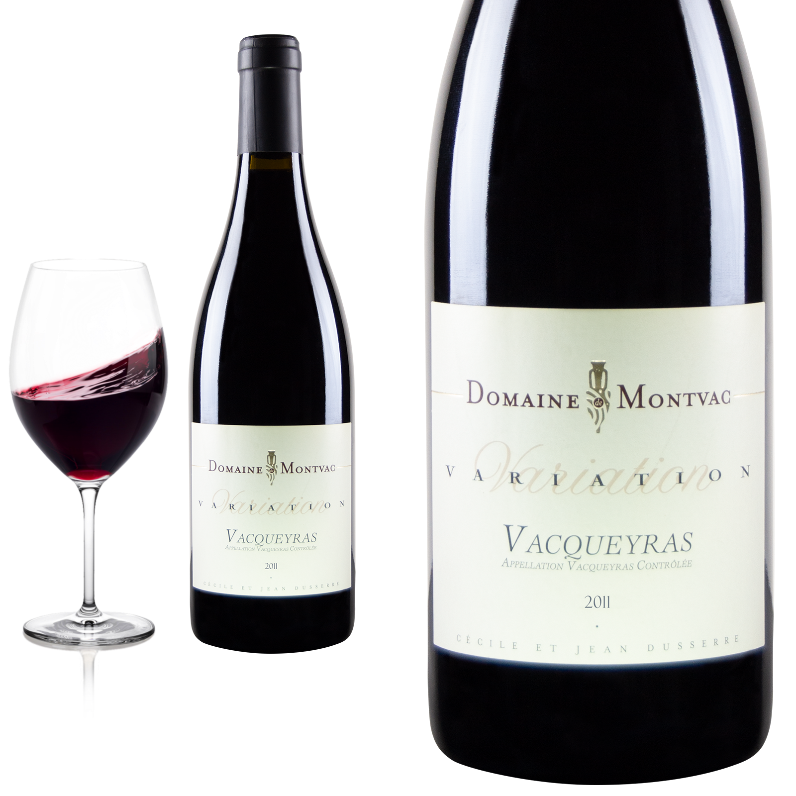 2011 Vacqueyras Variation von Domaine de Montvac - Rotwein