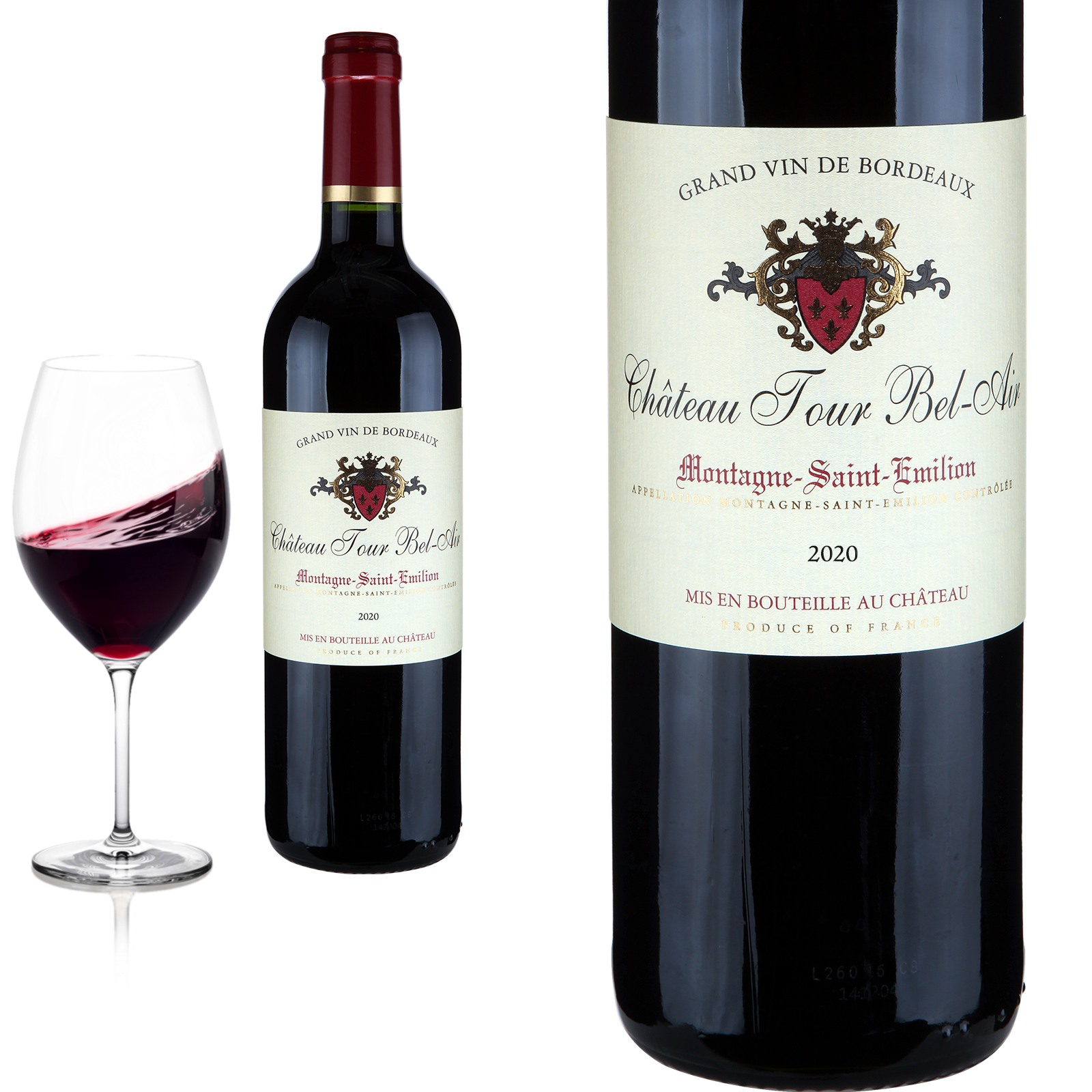 2022 Montagne Saint-Emilion Château von Tour Bel-Air - Rotwein