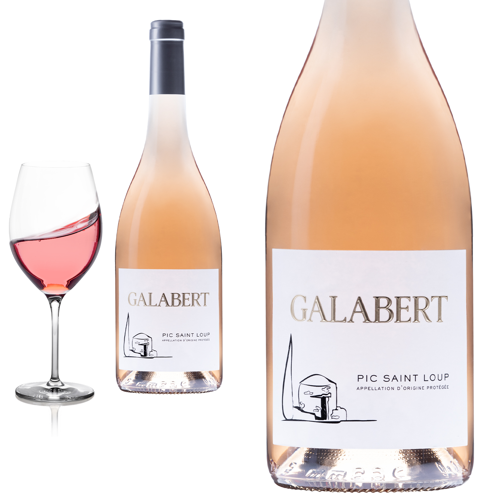 2022 Pic Saint-Loup Rose - Galabert von Cellier du Pic - Rosewein