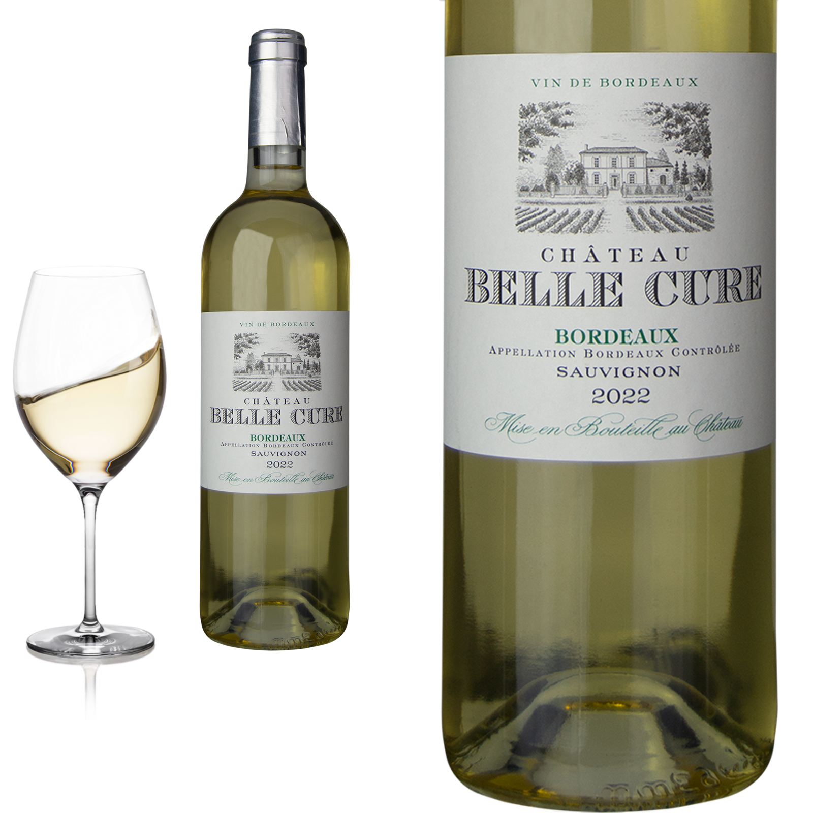 2022 Bordeaux Sauvignon blanc sec Château Belle Cure - Weißwein