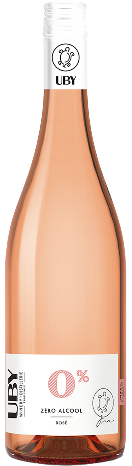 0 % Uby  Rosé ZERO von Domaine d'Uby - Rosé