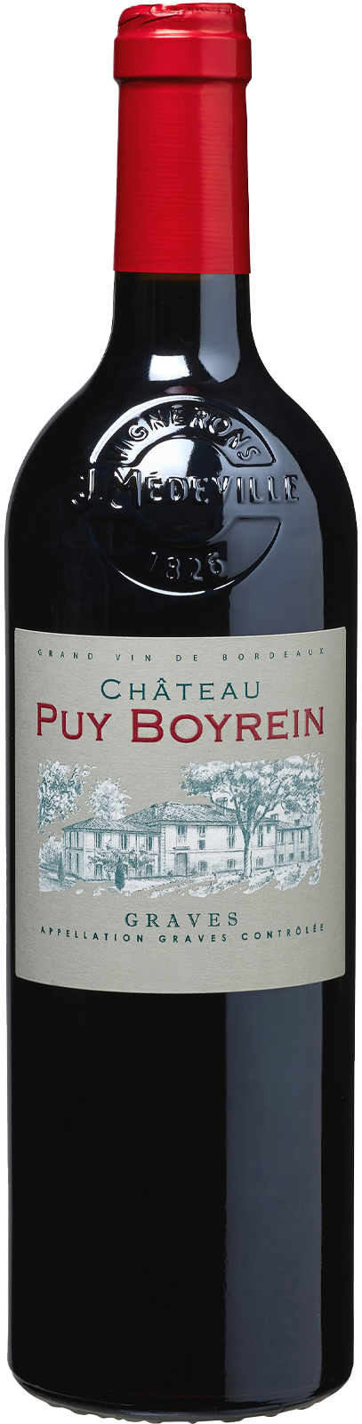2020 Château Puy Boyrein Graves rouge  Rotwein