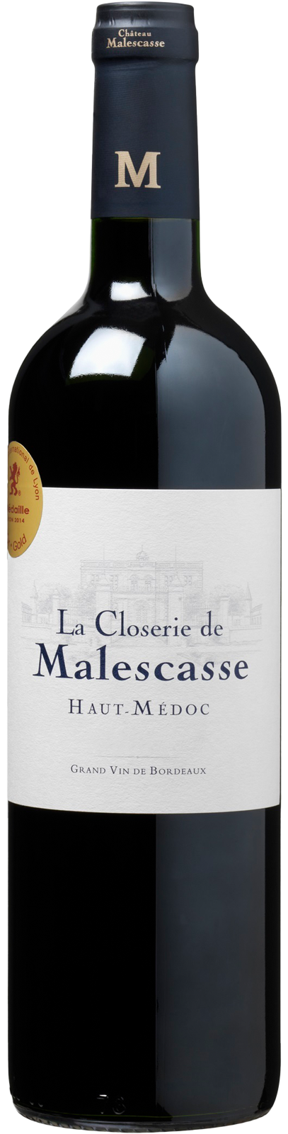 2012 Haut Médoc LA CLOSERIE de MALESCASSE - Rotwein