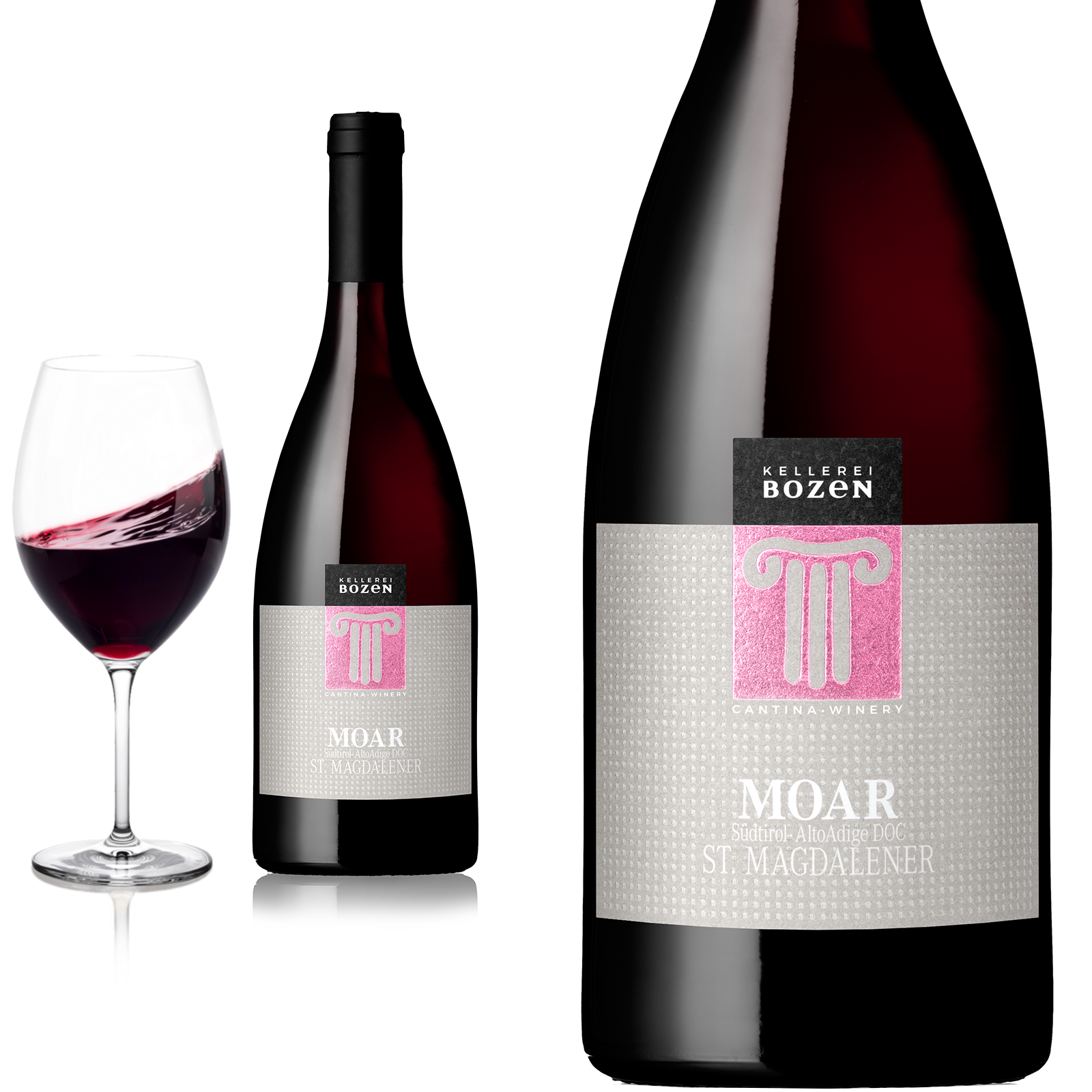 2023 MOAR St. Magdalener Classico Südtirol von Kellerei Bozen - Rotwein