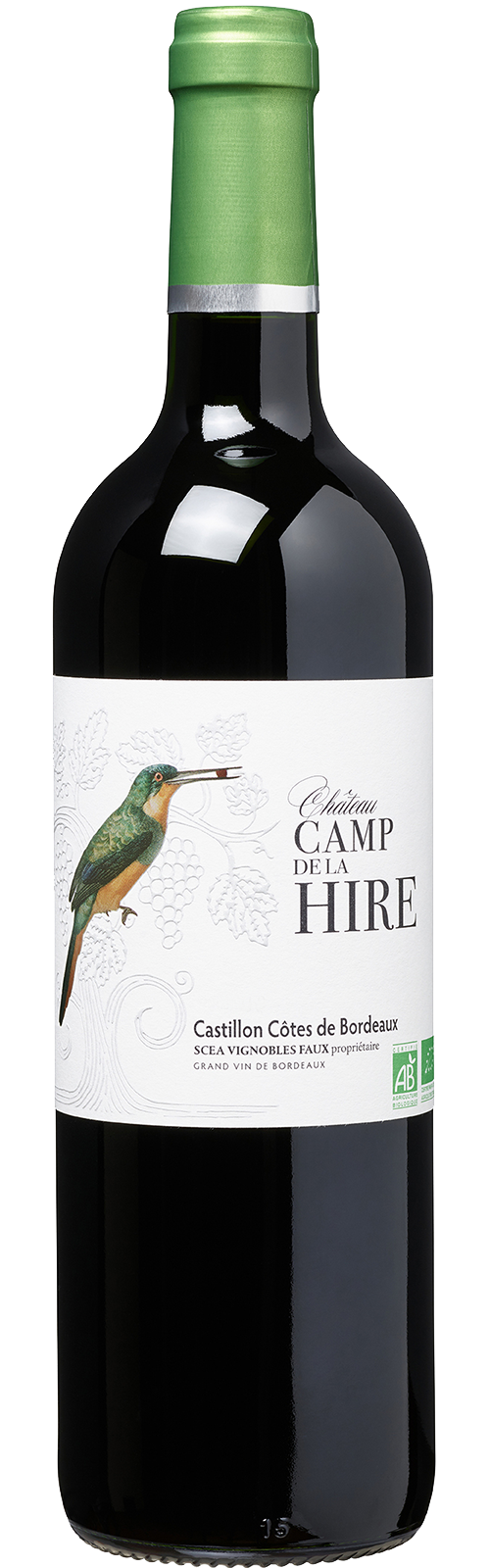 2019 BIO Castillon Cotes de Bordeaux Château Cam de la Hire - Rotwein