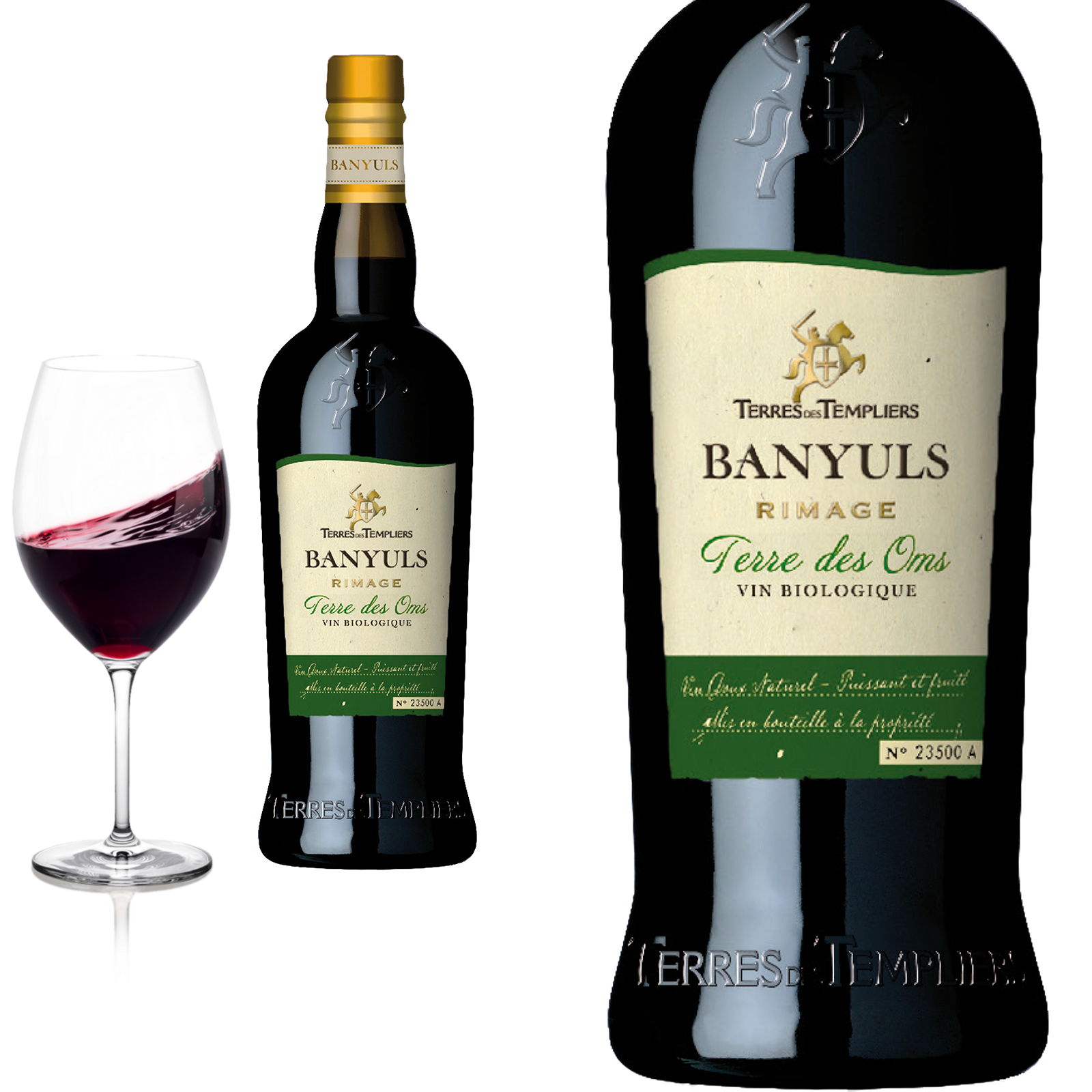 2021 Bio Banyuls Rimage TERRE DES OMS von Terres des Templiers - Rotwein
