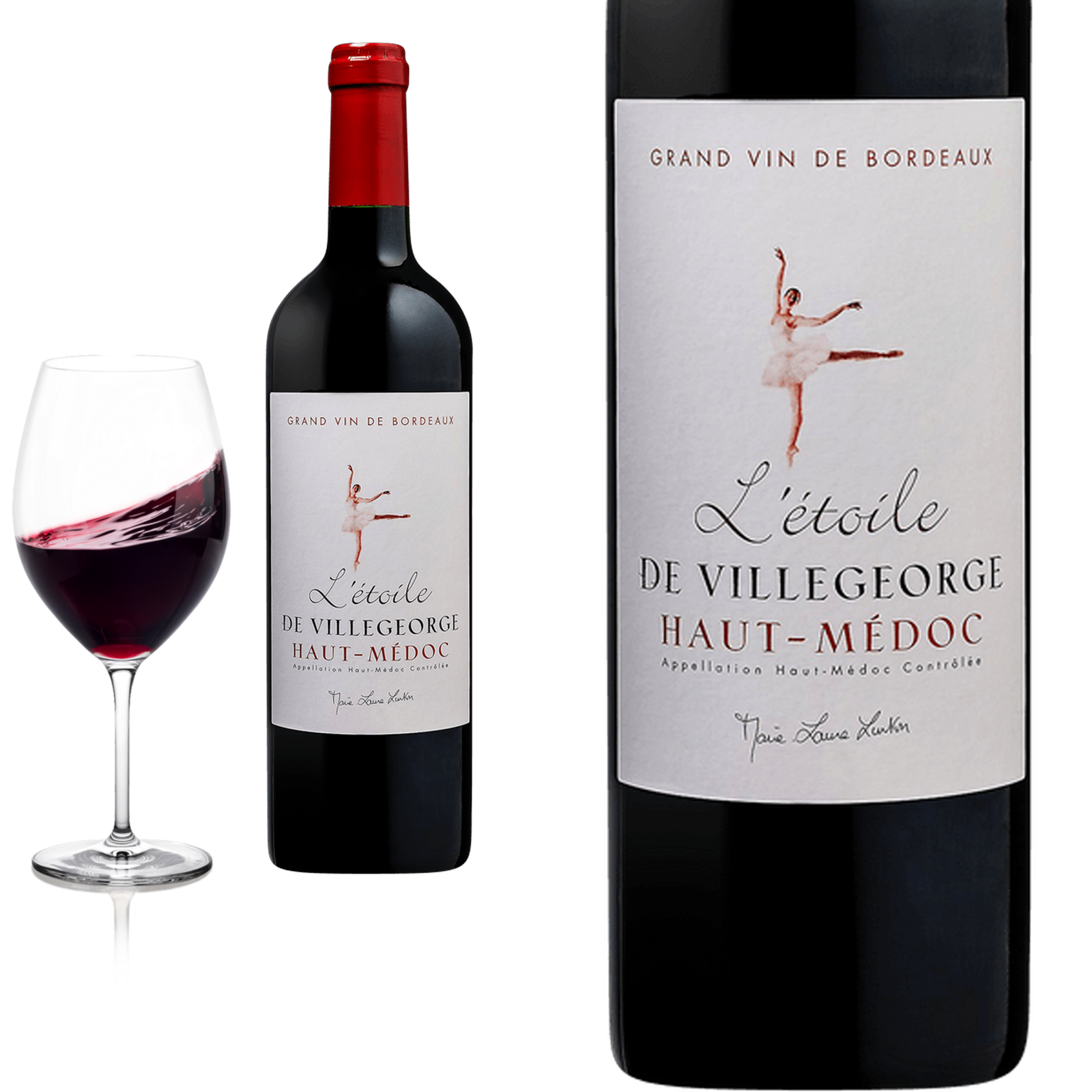 2022 Haut Médoc L'ETOILE de Villegeorge Rotwein