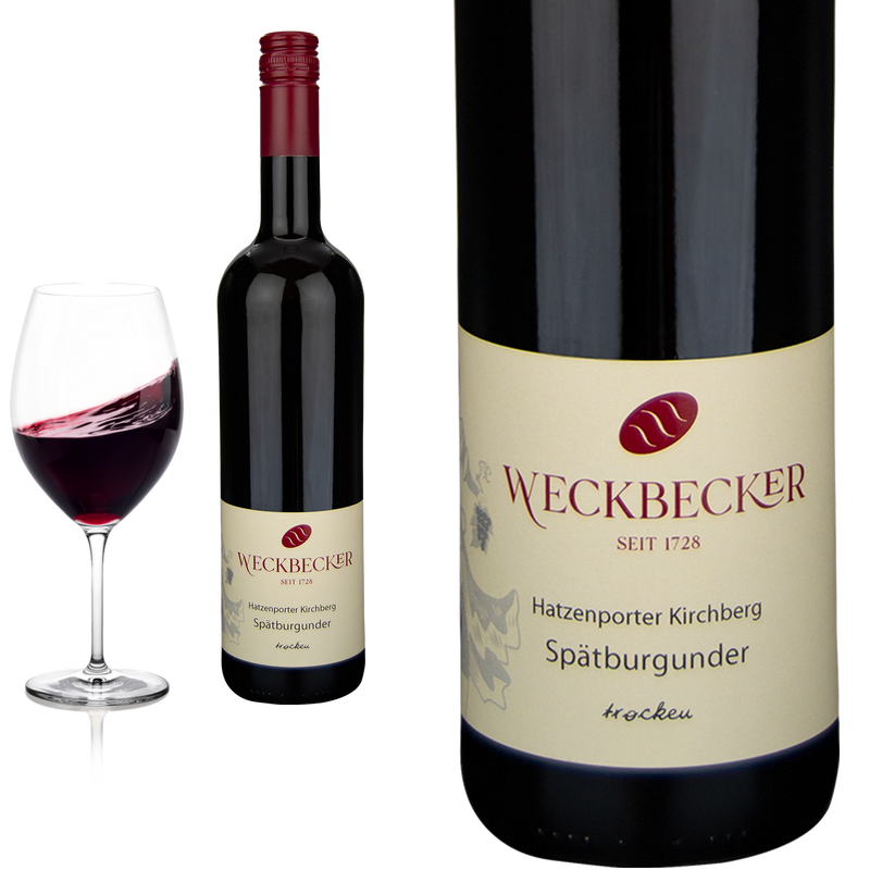 2021 Mosel Spätburgunder Burg Cochem von Weingut Weckbecker - Rotwein