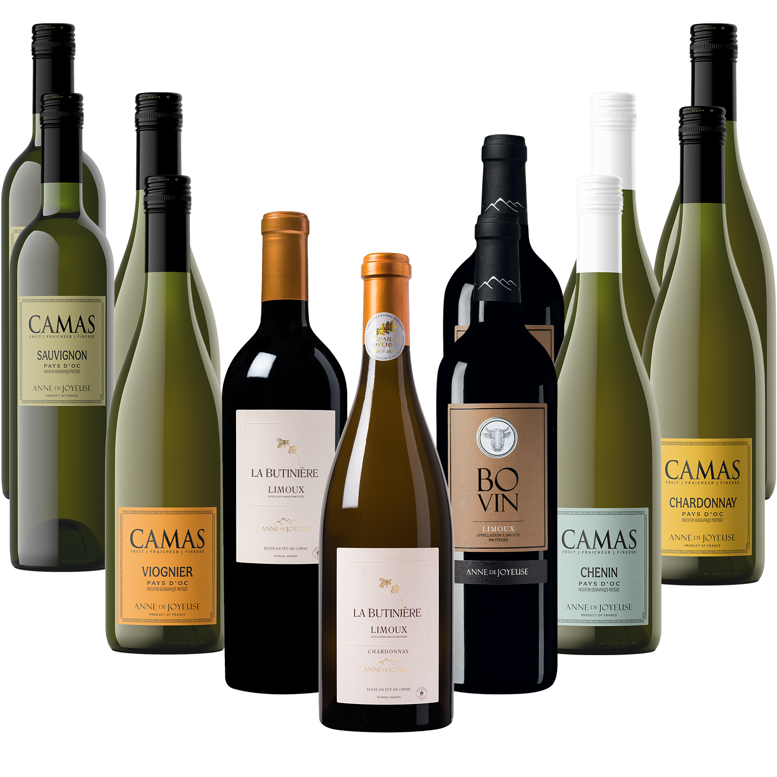 12 Flaschen Sparpaket Camas