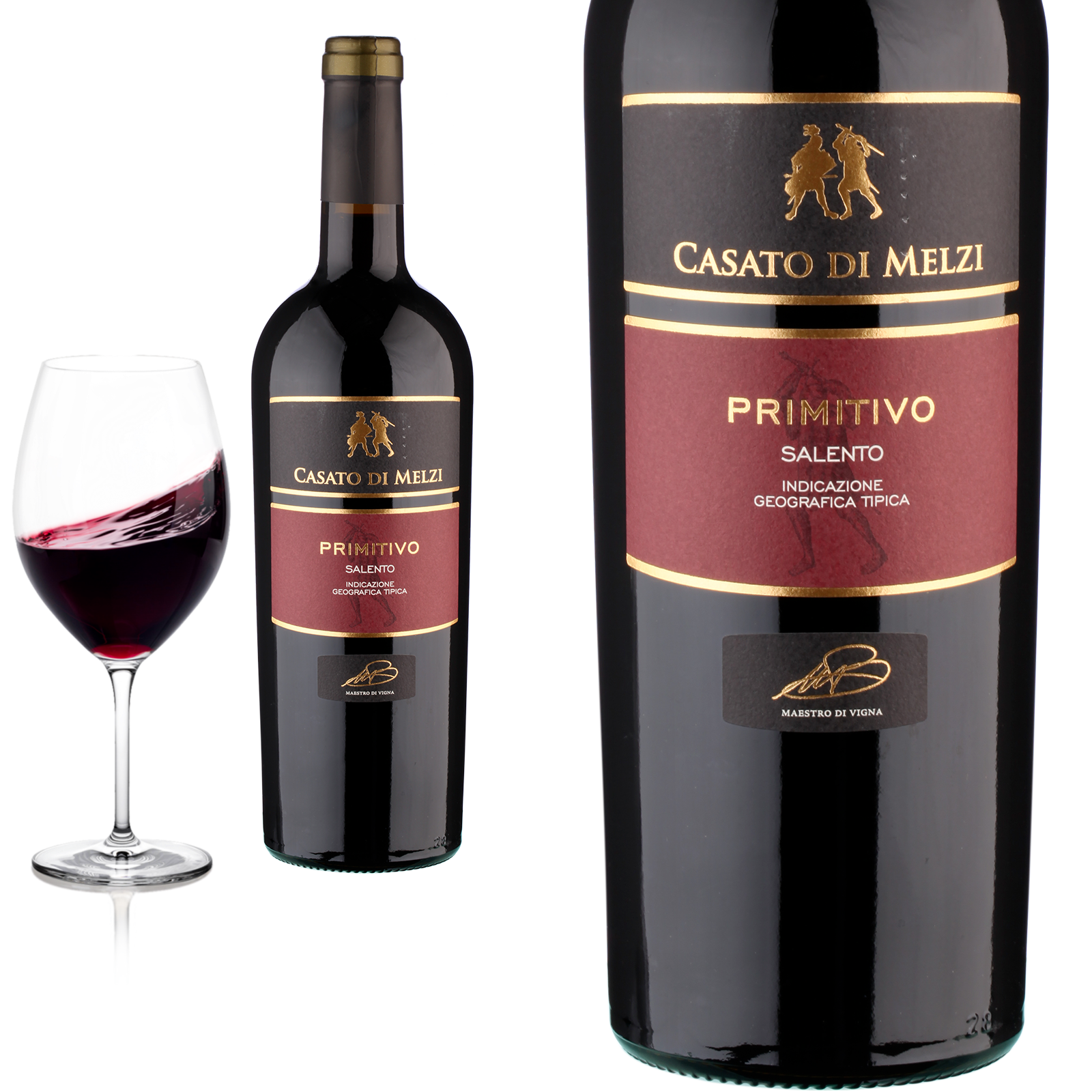 2023 Primitivo Salento Casato di Melzi Biscardo Rotwein