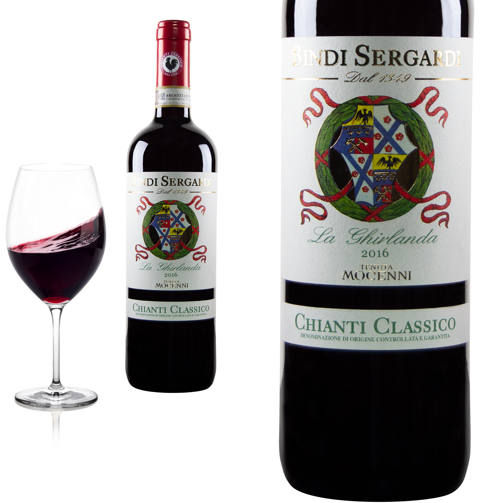 2016 Chianti Classico La Ghirlanda von Bindi Sergardi  - Rotwein