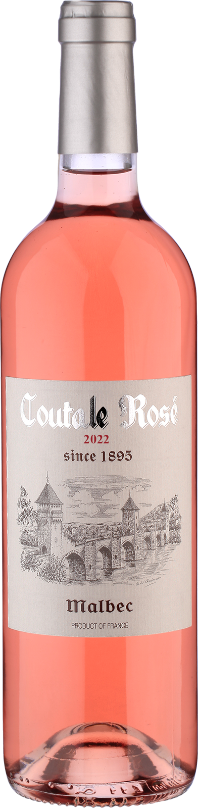 2022 Le Coutale Rosé Malbec IGP von Clos la Coutale Malbec - Roséwein