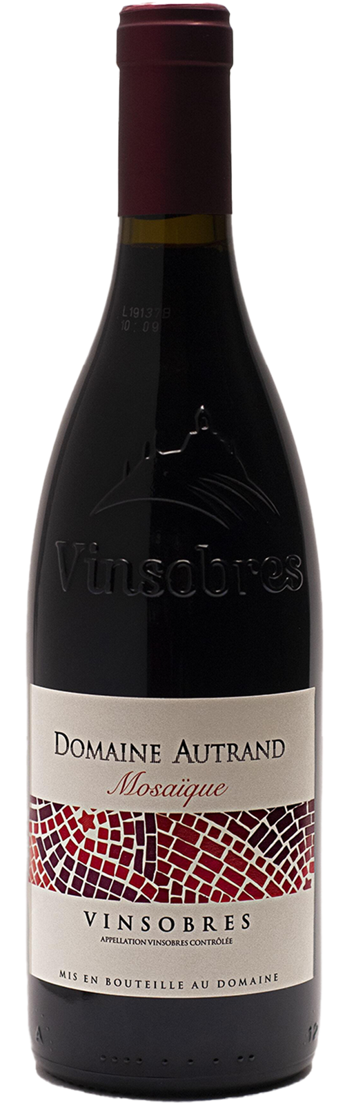 2022 Vinsobres MOSAIQUE Cru des Côtes du Rhône von Domaine Autrand - Rotwein