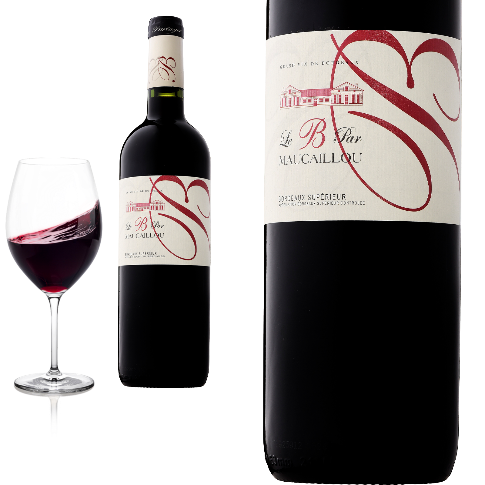 2017 Bordeaux Superieur Le B par Maucaillou von Chateau Maucaillou - Rotwein