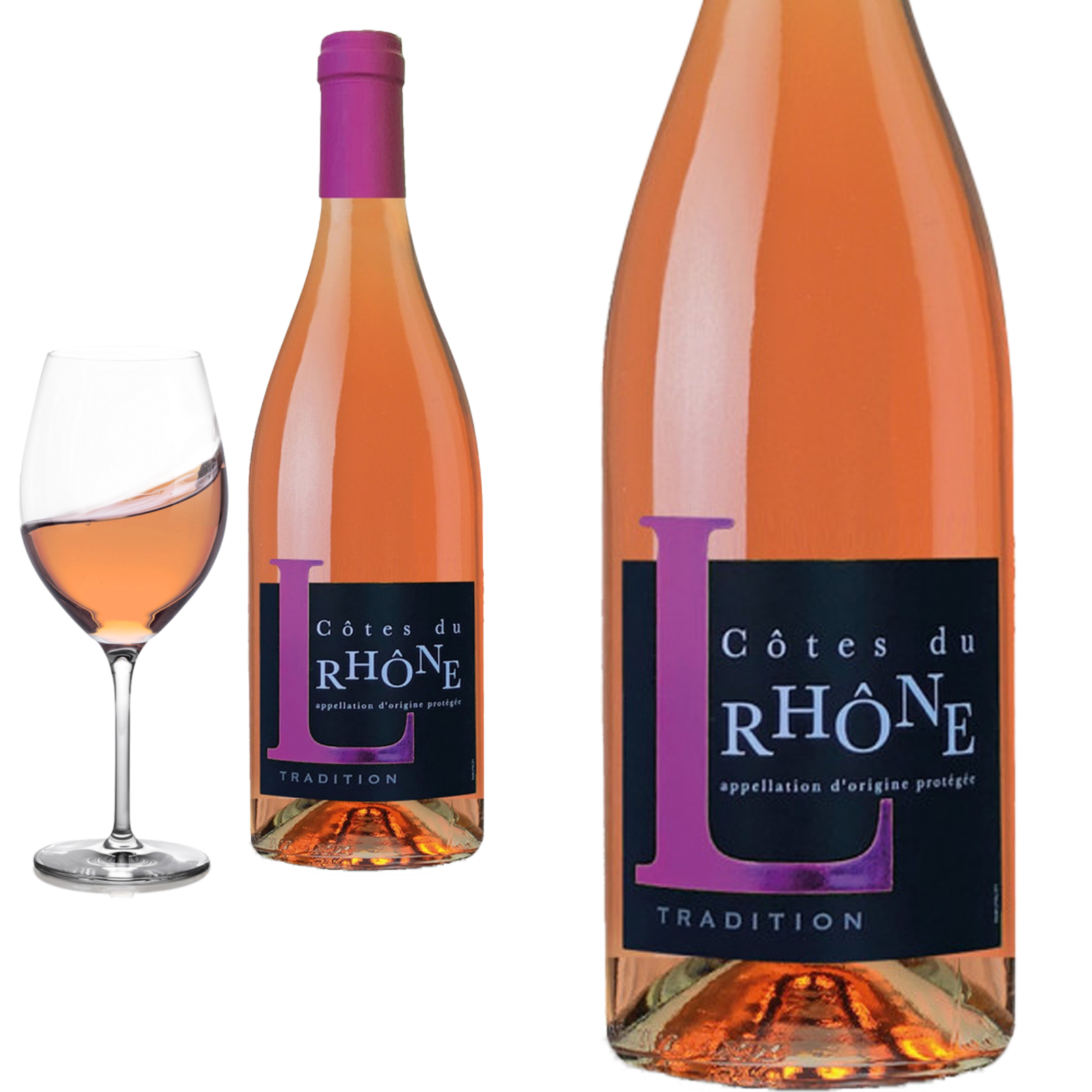 2024 Côtes du Rhône ROSE Tradition von Vignerons de Tavel - Rosewein