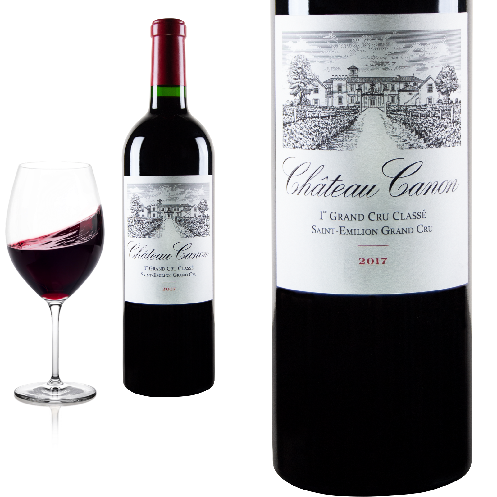 2017 Saint-Emilion Grand Cru 1er Cru Classé Château Canon - Rotwein