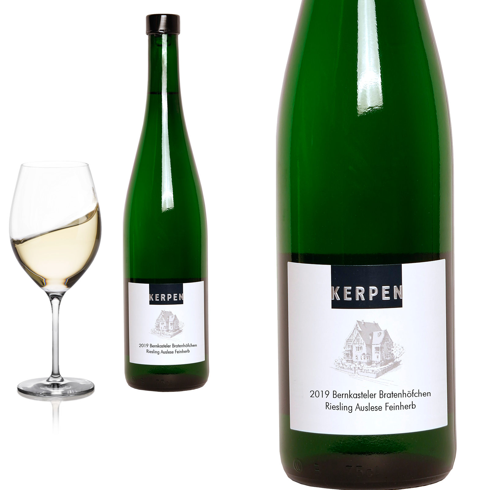 2019 Riesling Auslese feinherb Bernkasteler Brathöfchen von Weingut Kerpen - Weißwein