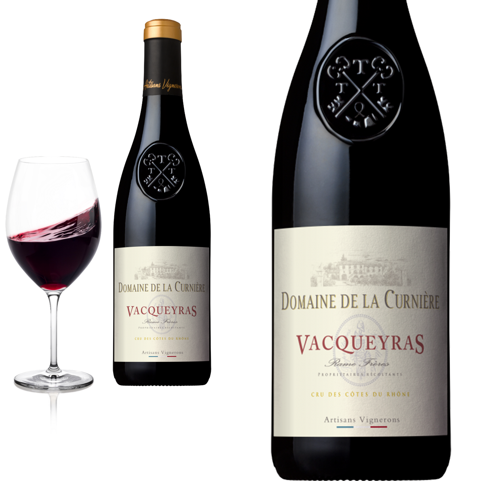 2023 Vacqueyras von Domaine de la Curnière - Rotwein