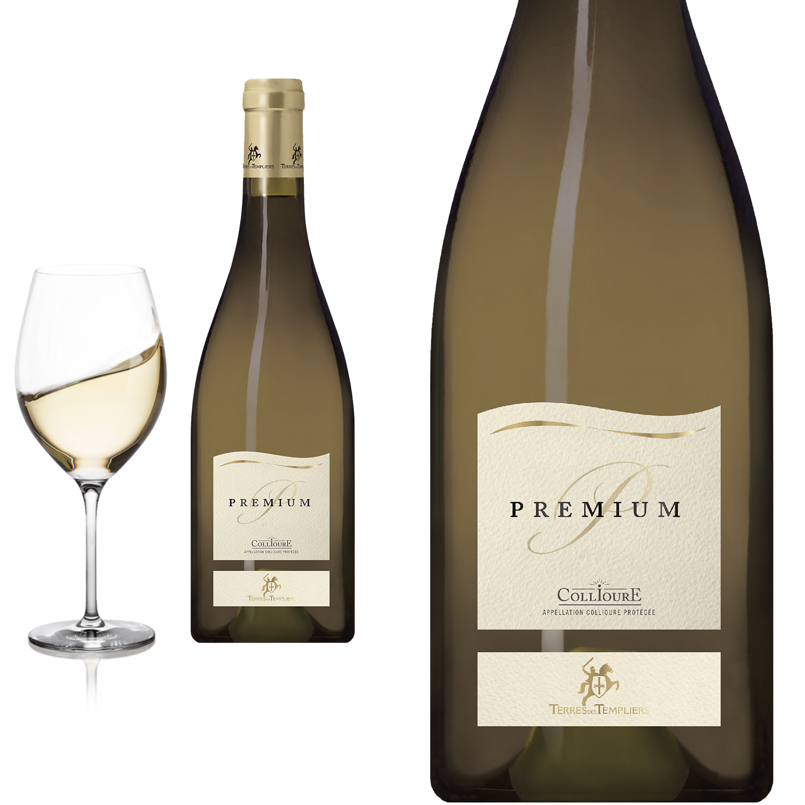 2021 Collioure Blanc Premium Terres des Templiers Weißwein