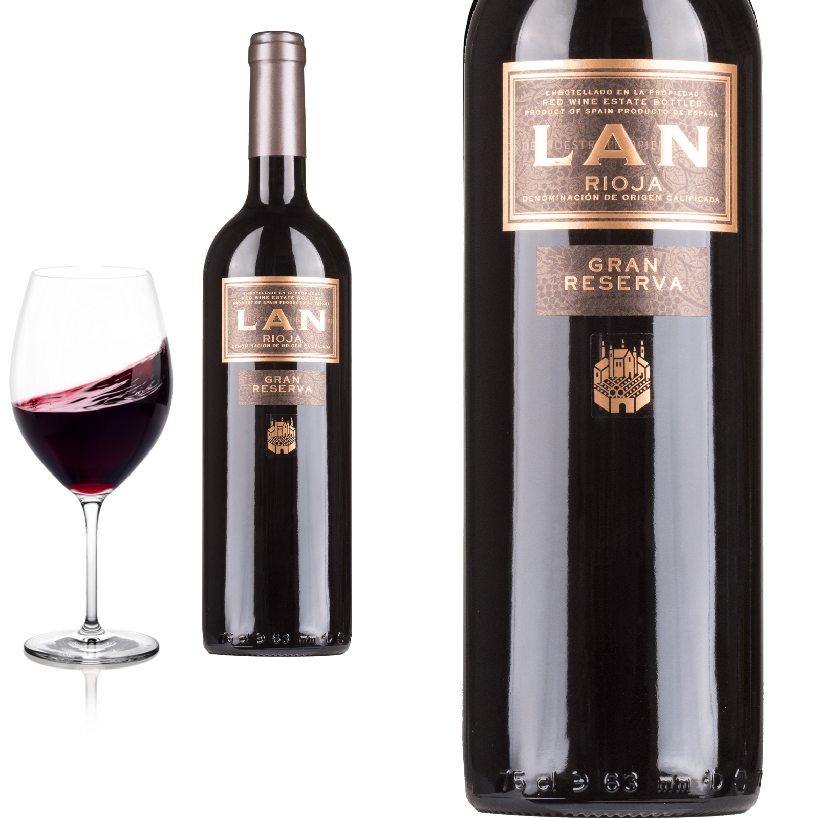 2016 Rioja GRAN RESERVA  von Bodegas LAN - Rotwein