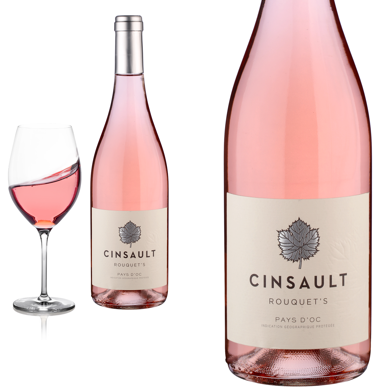 2021 Cinsault Rosé Rouquets trocken von Cellier du Pic - Rosewein