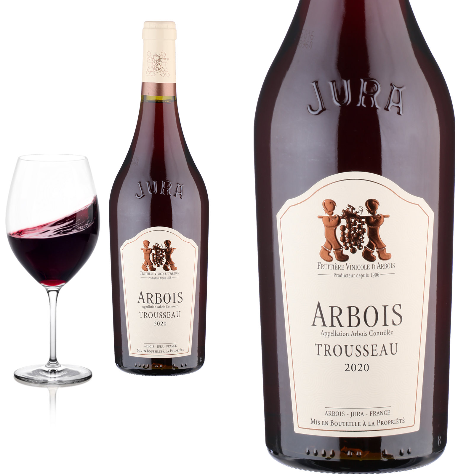 2020 Arbois Trousseau trocken vom Château Béthanie - Rotwein