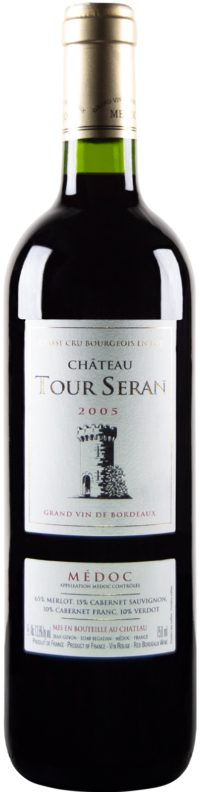 2005 Médoc Cru Bourgeois von Château Tour Seran - Rotwein