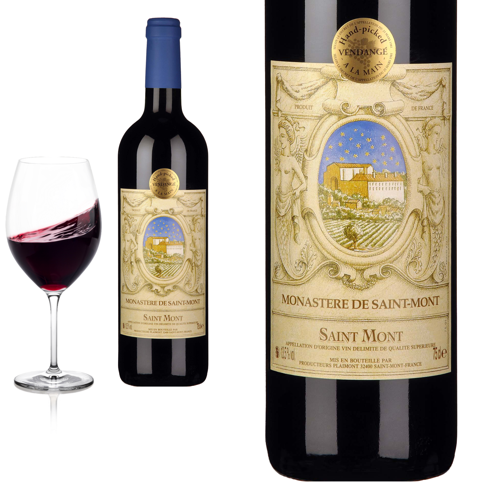 2020 Saint Mont rouge MONASTERE von Plaimont - Rotwein