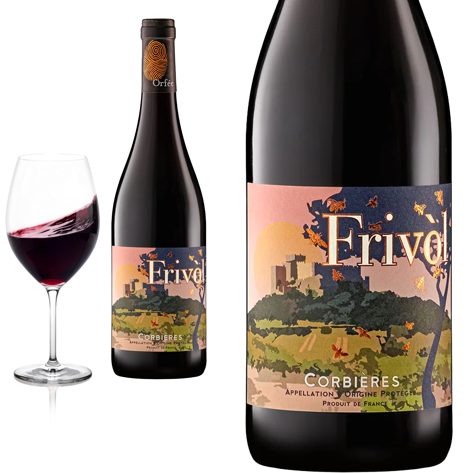 2022 Frivol Corbieres  Celliers d'Orfée - Ornaisons - Rotwein