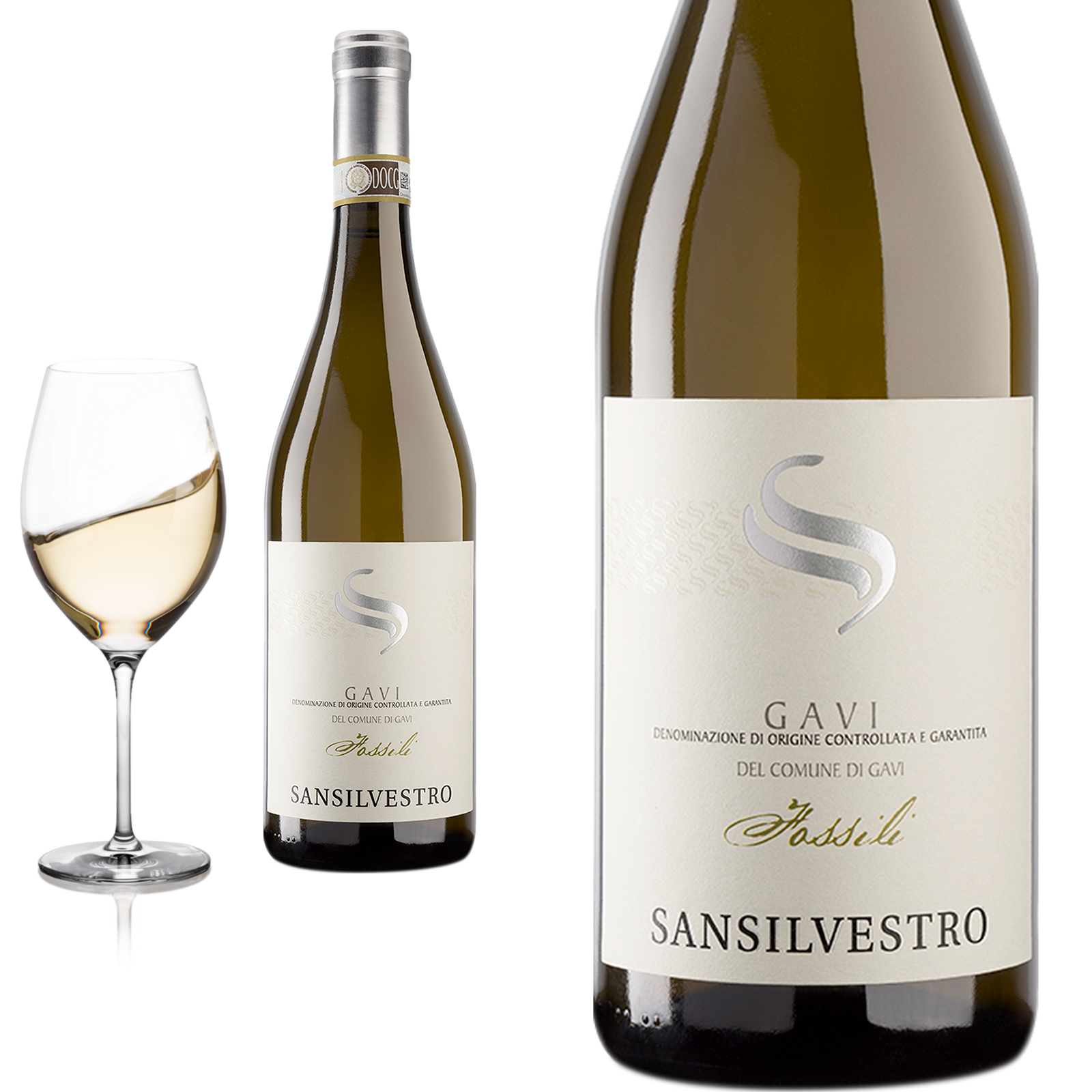 2024 Gavi di Gavi Fossili Commune von Sartirano San Silvestro - Weißwein