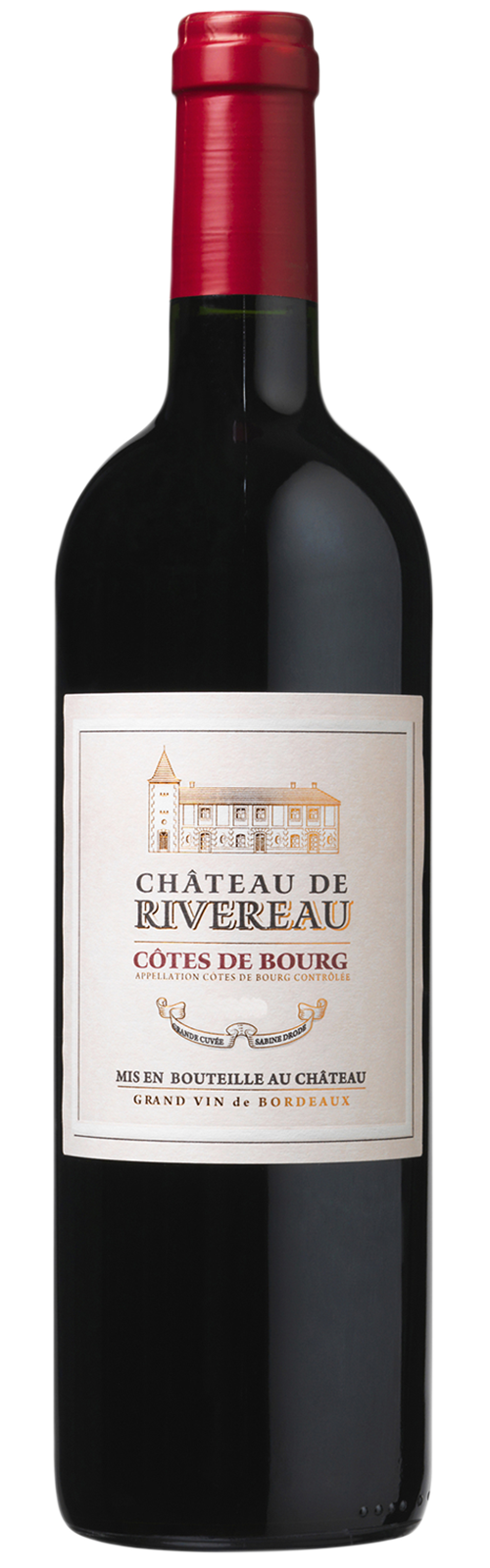 2019 Côtes de Bourg von Château de Rivereau - Rotwein