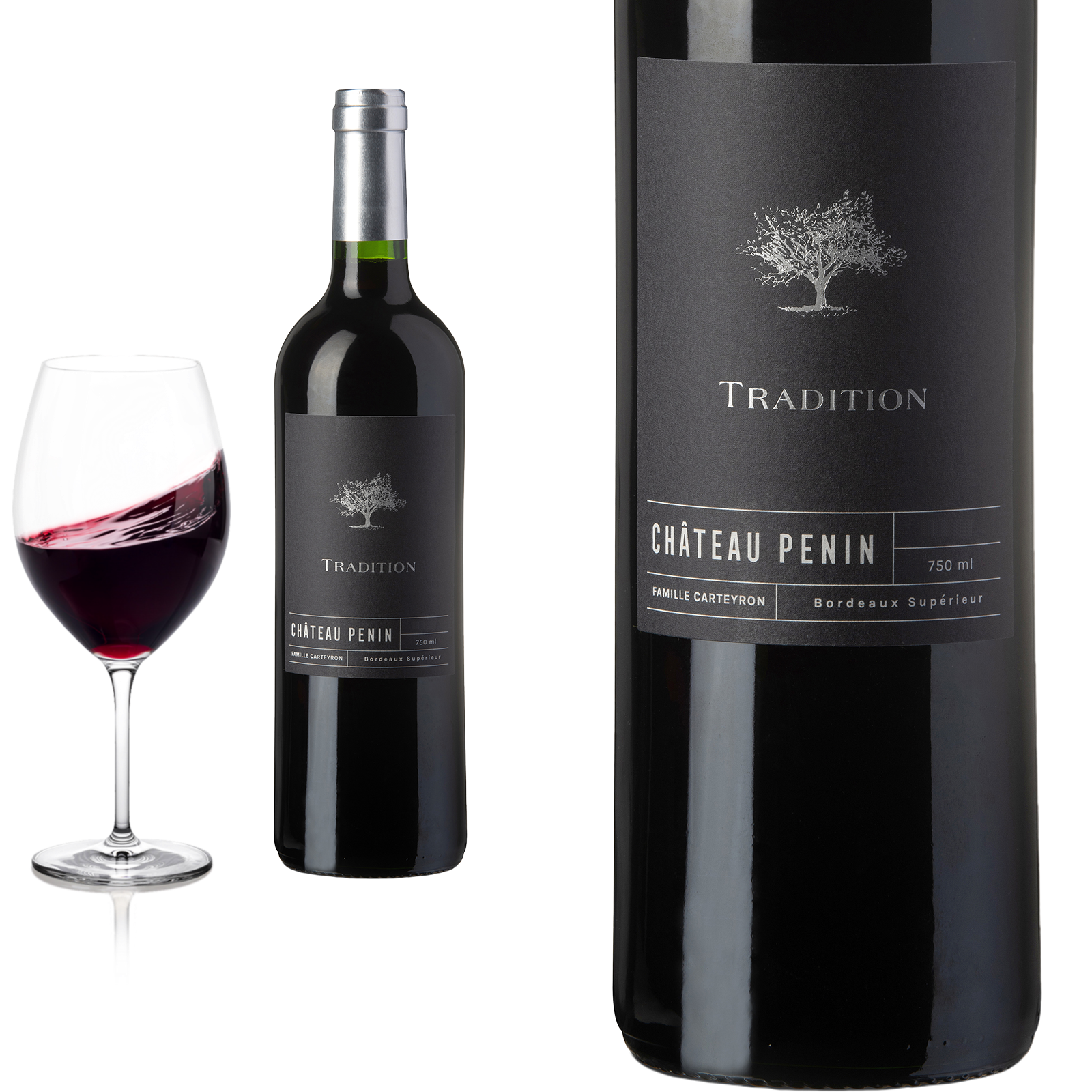 2020 Bordeaux Supérieur Tradition von Château Penin - Rotwein