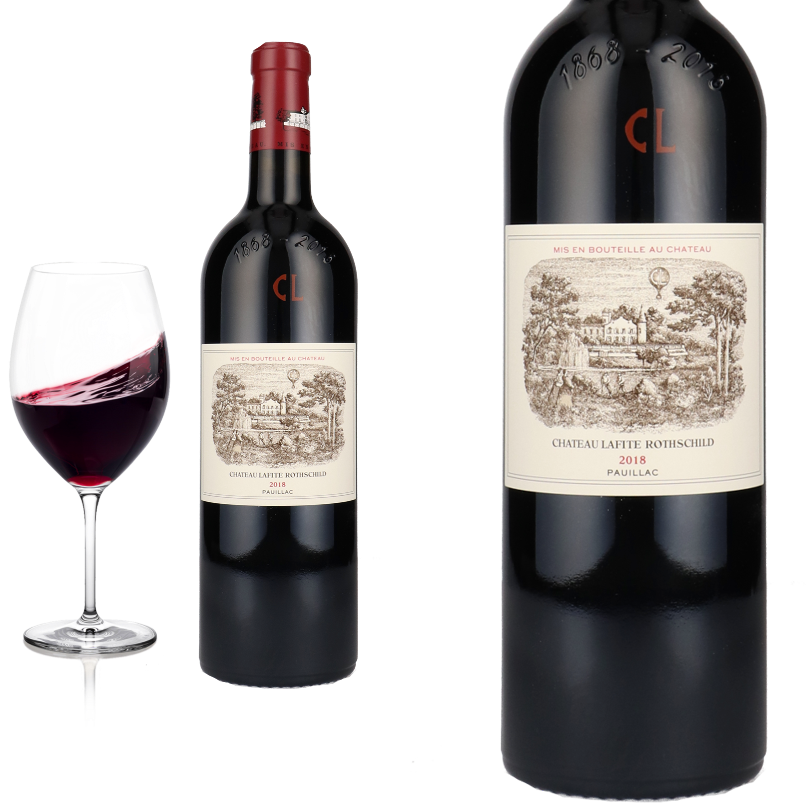 2018 Château Lafite Rothschild Pauillac 1er Grand Cru Classé Rotwein