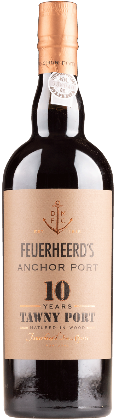 Fine 10 YEARS TAWNY  Port FEUERHEERD´S ANCHOR von Barao de Vilar -  Portwein