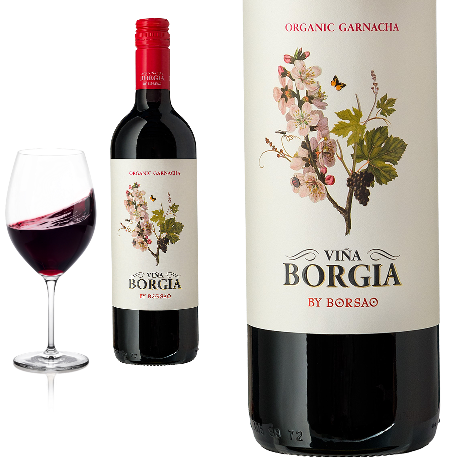 2020 BIO Campo de Borja Vina Borgia - Organico Bodegas Borsao - Rotwein
