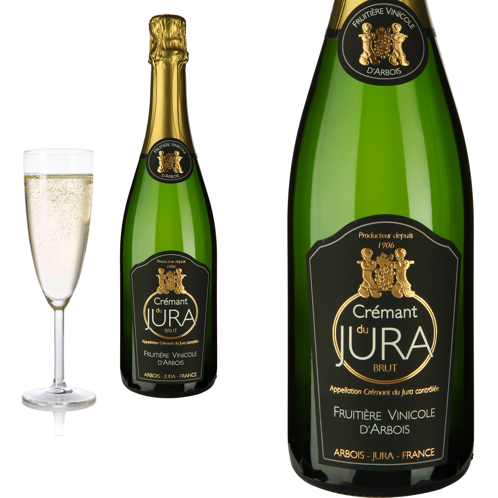 Crémant du Jura, Arbois Blanc BRUT vom Château Béthanie