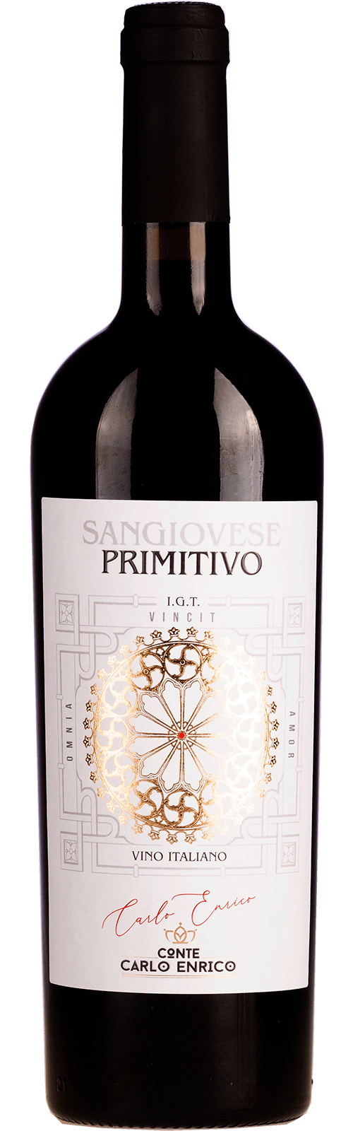 2021 Primitivo Conte Carlo Enrico Sangiovese Primitvo IGT - Rotwein