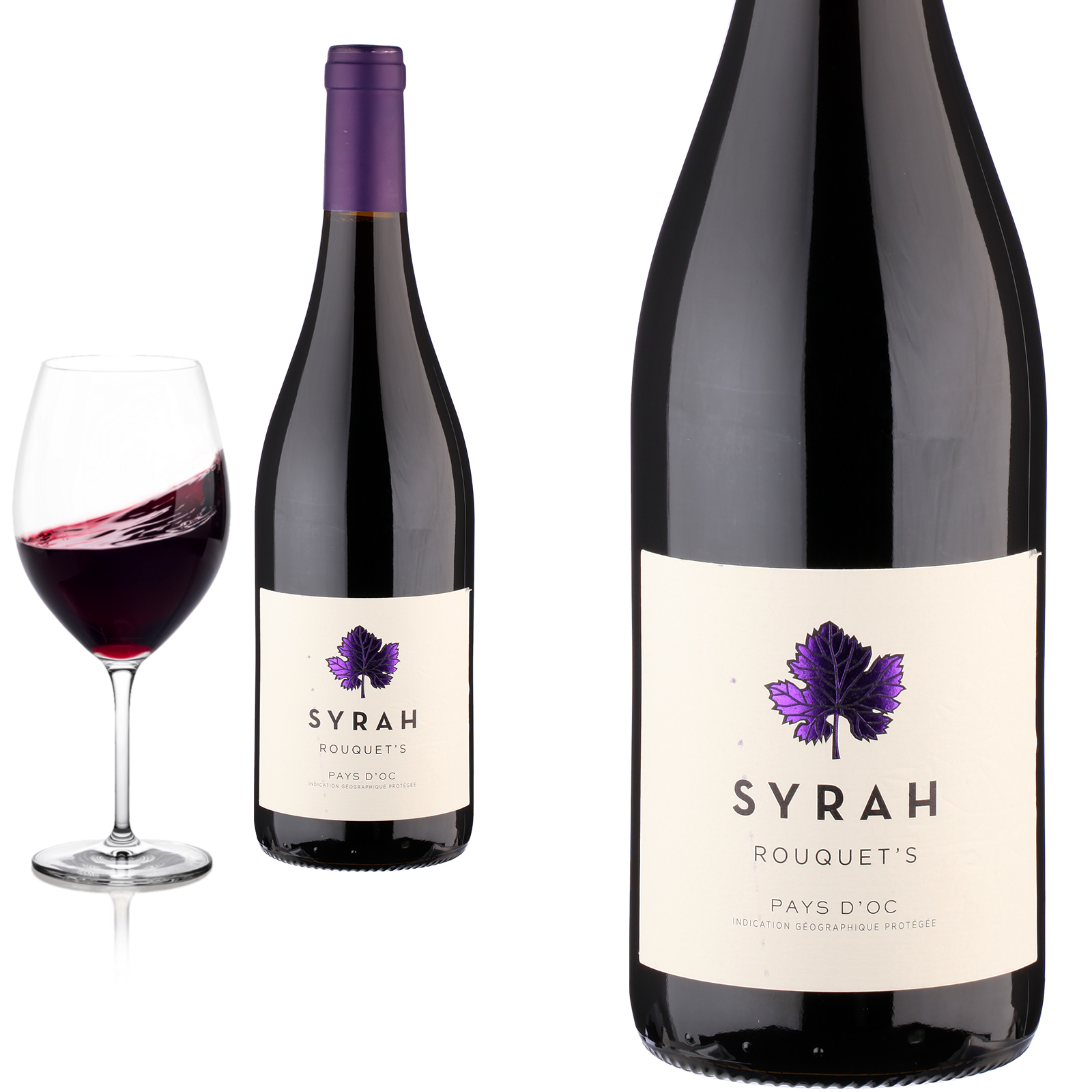 2022 Syrah Rouquets trocken von Cellier du Pic - Rotwein