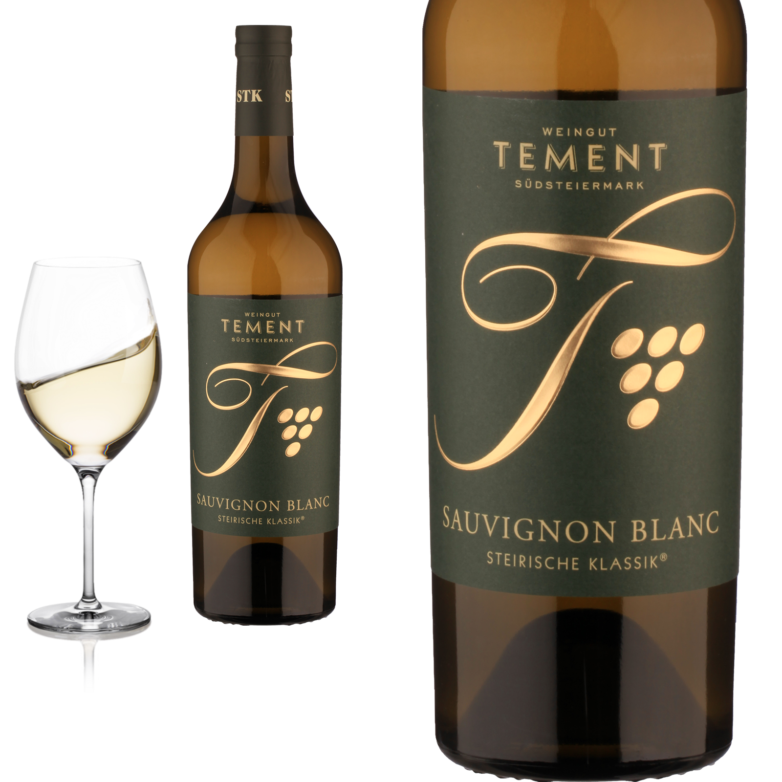 2023 Sauvignon Blanc KALK & KREIDE von Weingut Tement Südsteiermark - Weißwein