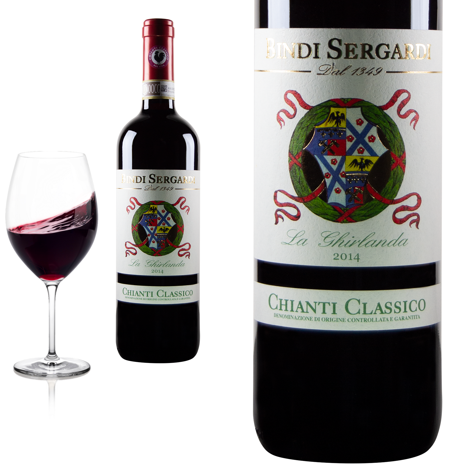 2014 Chianti Classico La Ghirlanda von Bindi Sergardi  - Rotwein