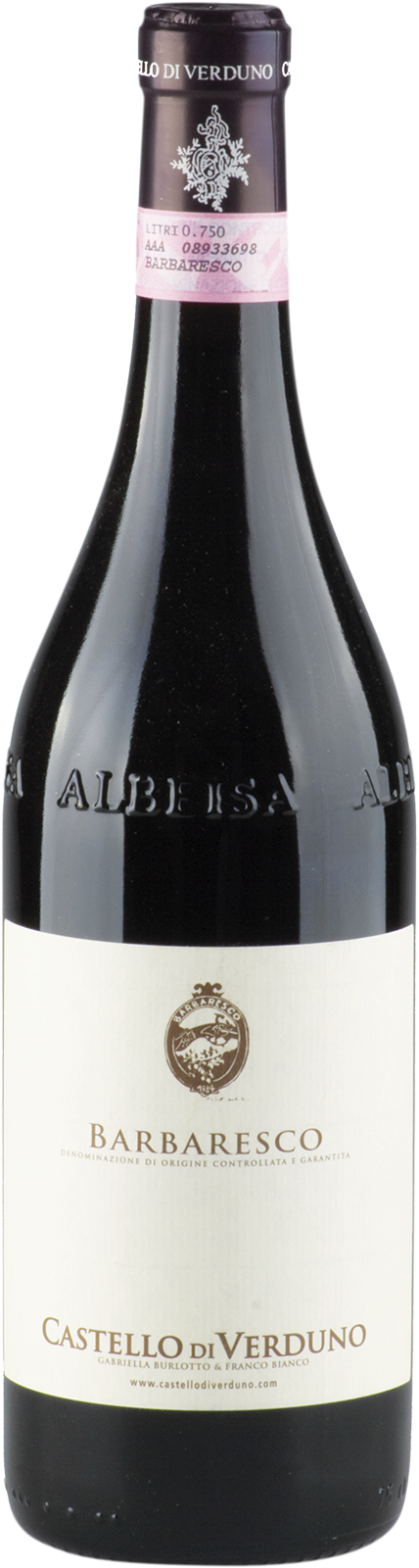 2017 Barbaresco von Castello di Verduno - Rotwein
