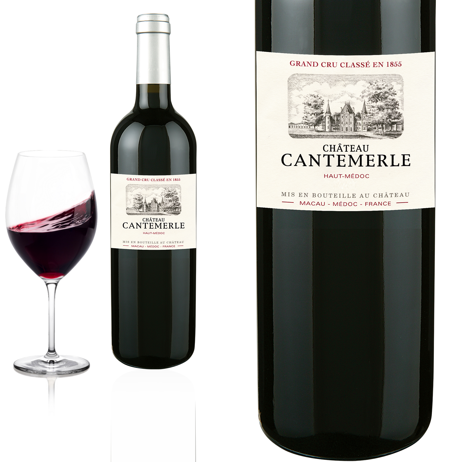 2021 Haut Médoc Grand Cru Classé von Château Cantemerle Rotwein