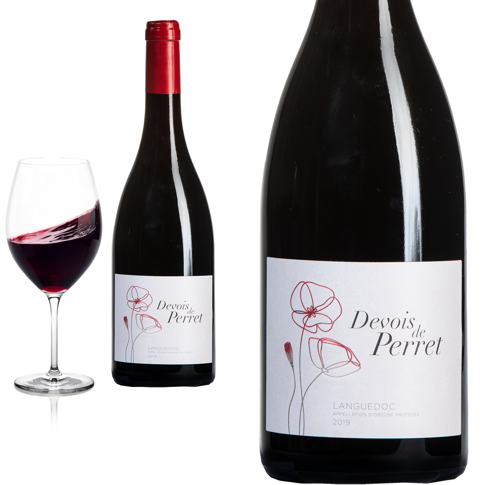 2021 Languedoc Rouge Devois de Perret von Cellier du Pic - Rotwein