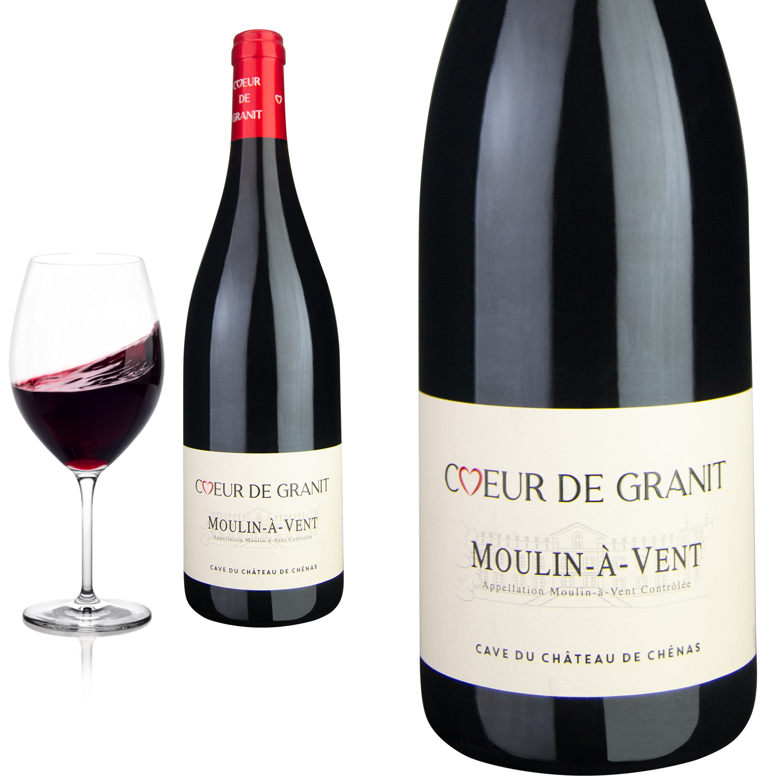 2022 Moulin à Vent von Cave du Château de Chénas - Rotwein