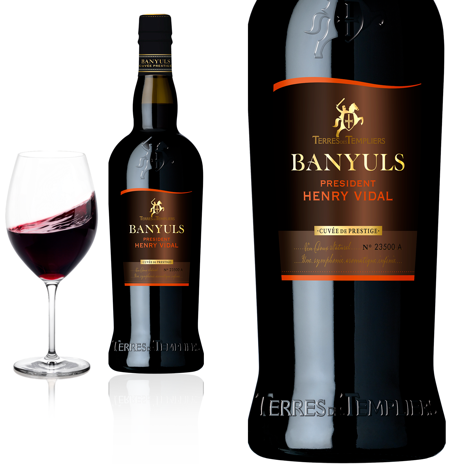 2007 Banyuls Grand Cru PRESIDENT HENRY VIDAL von Terres des Templiers - Rotwein