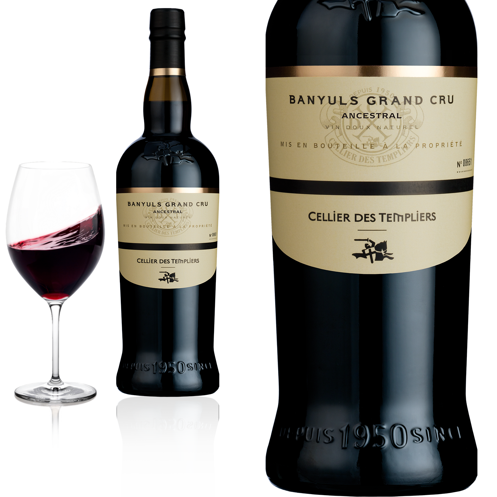 2008 Banyuls Grand Cru ANCESTRAL von Terres des Templiers - Rotwein