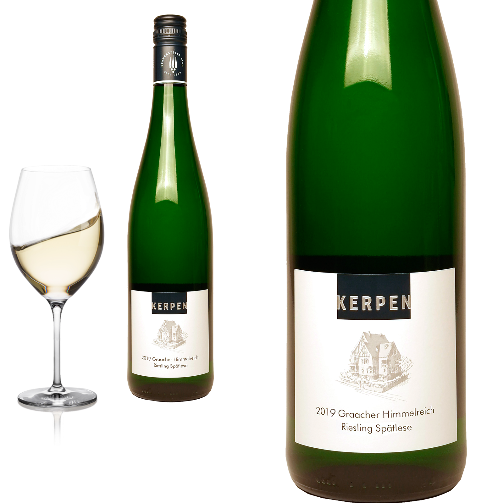 2019 Riesling Spätlese Edelsüss Graacher Himmelreich von Weingut Kerpen - Weißwein