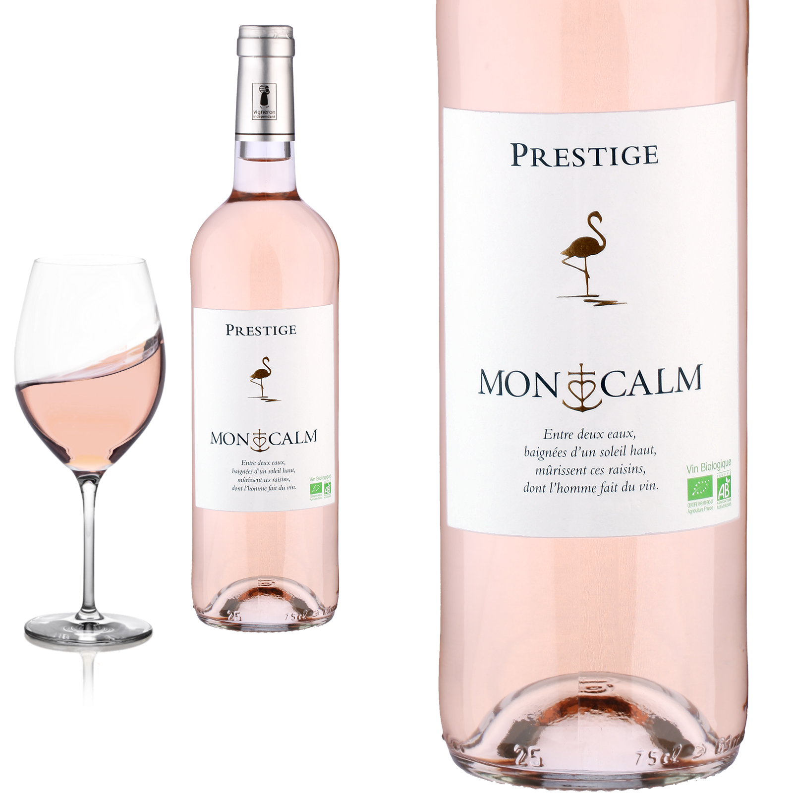 2024 BIO Gris des Sables PRESTIGE von Domaine de Montcalm - Roséwein