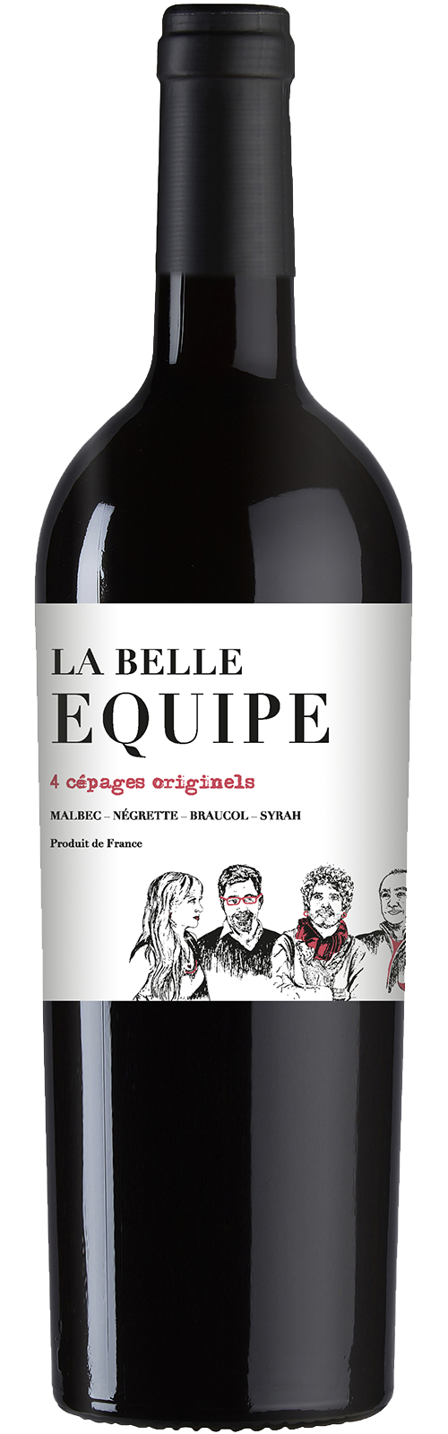 2018 La Belle Équipe von Vinovalie - Rotwein